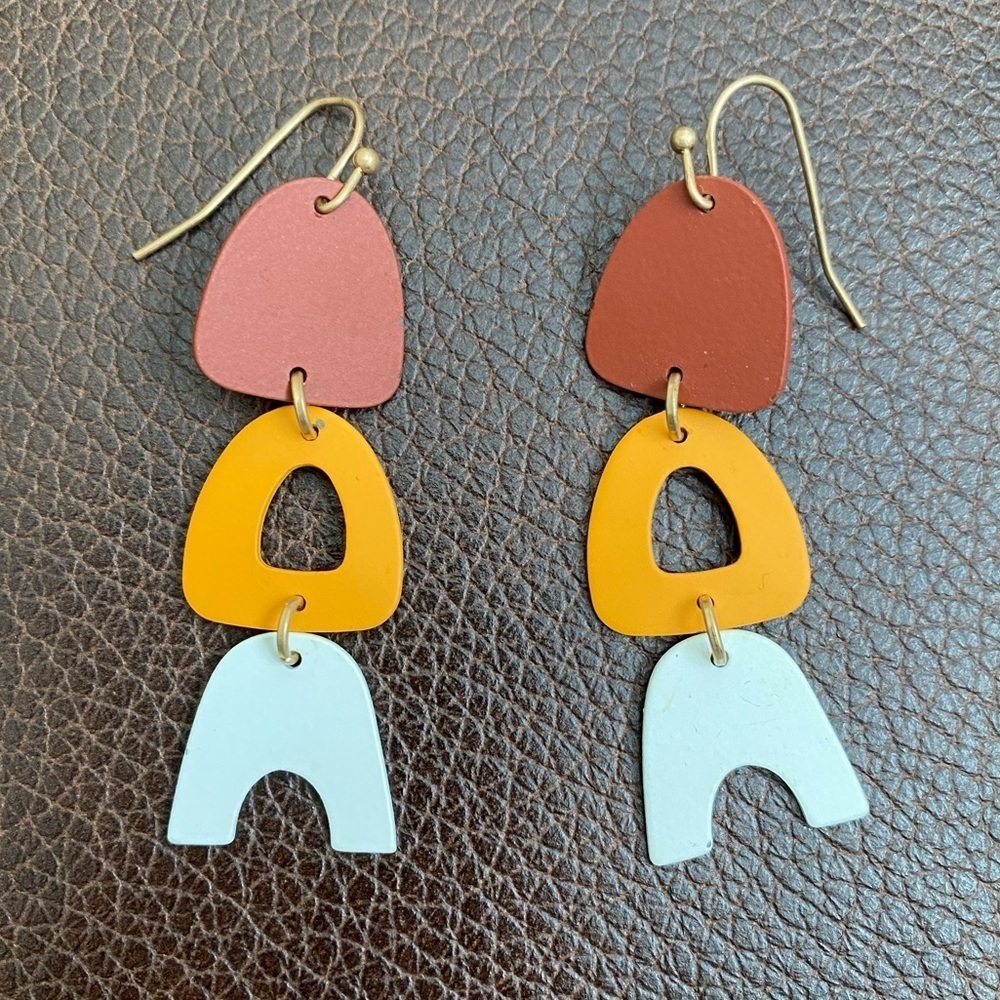 Universal Thread Drop Earrings. - Picture 4 of 6